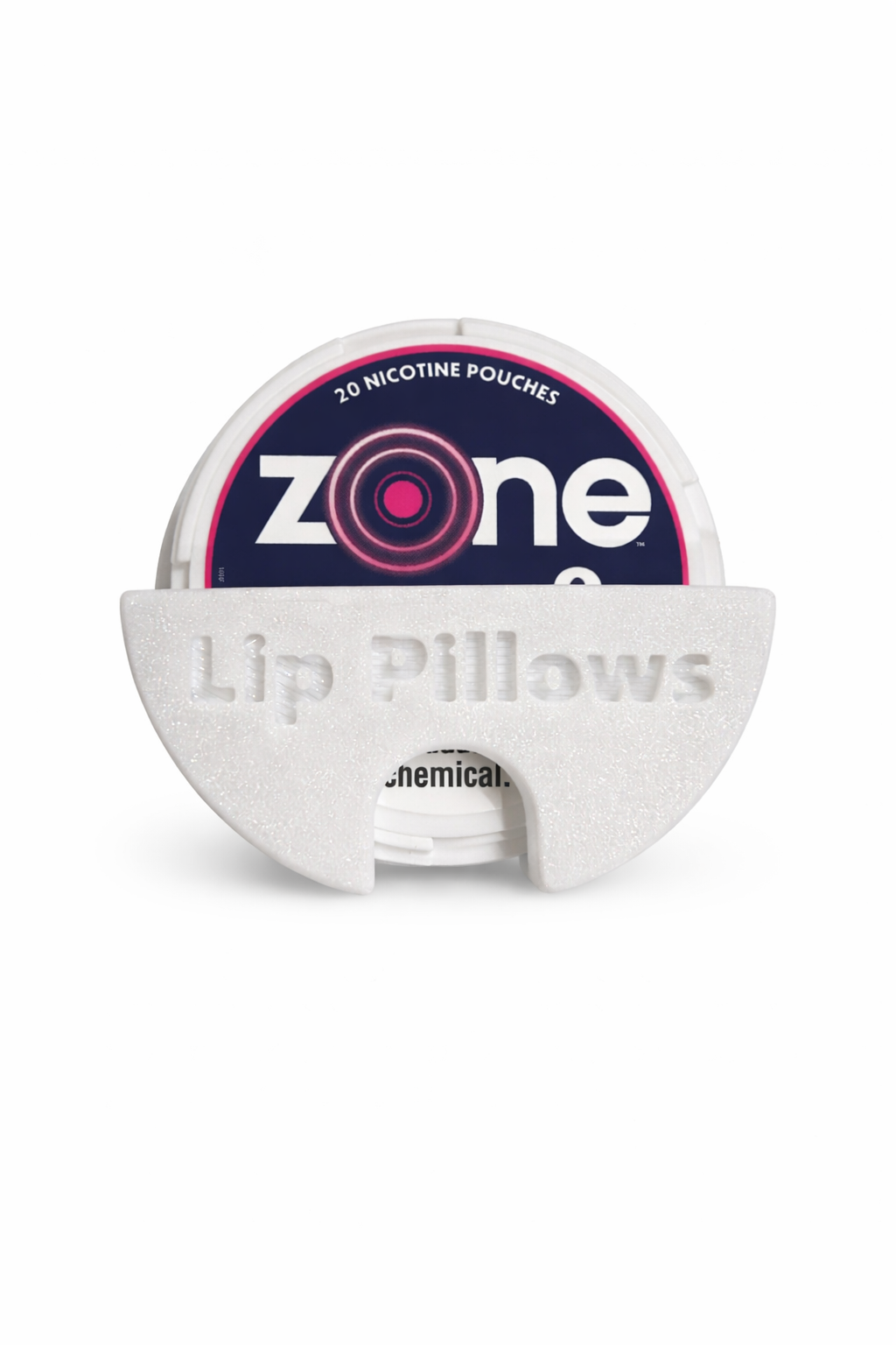 Zyn holder Lip pillow for car visor